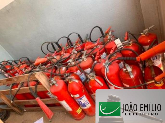 EXTINTORES SUCATAS - 117 UNIDADES 